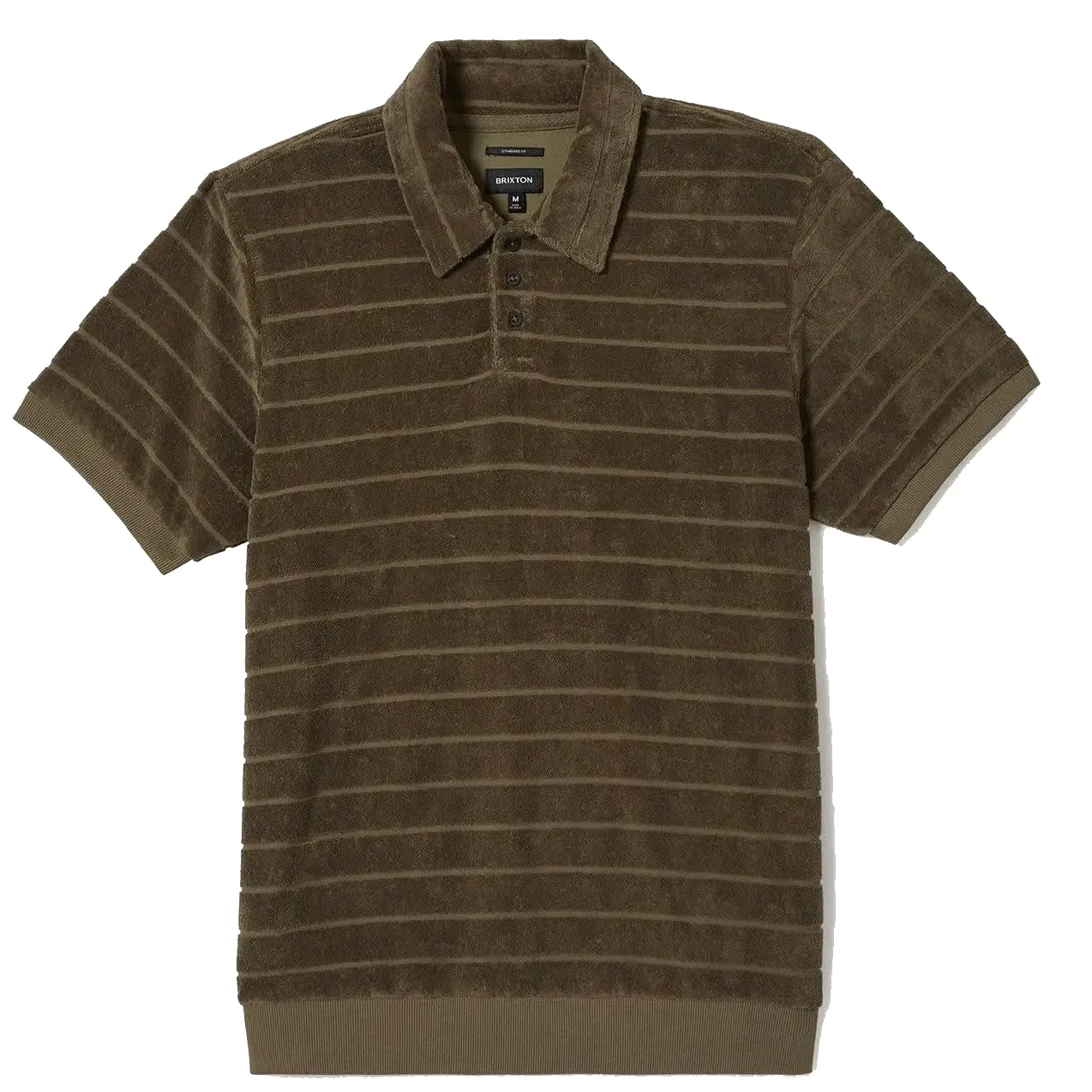 BRIXTON WEEKEND TERRY POLO SHIRT    