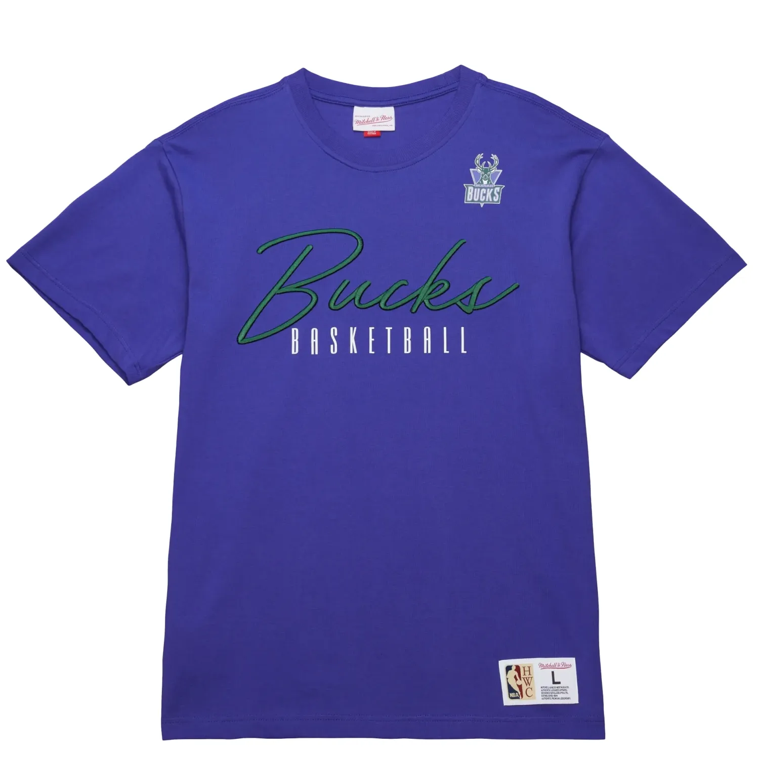 MITCHELL &amp; NESS MILWAUKEE BUCKS TRAINING DAY PREMIUM TEE  