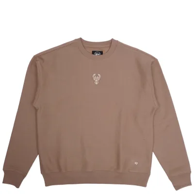 '47 BRAND MILWAUKEE BUCKS OFFSIDE FOUNDATION CREWNECK SWEATSHIRT     