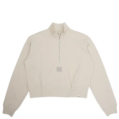 '47 BRAND MILWAUKEE BUCKS WOMEN'S TRANQUILITY RIB 1/2-ZIP  