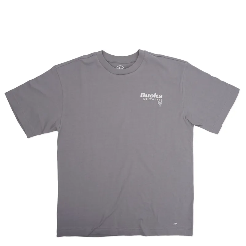 '47 BRAND MILWAUKEE BUCKS LATERAL FOUNDATION TEE   