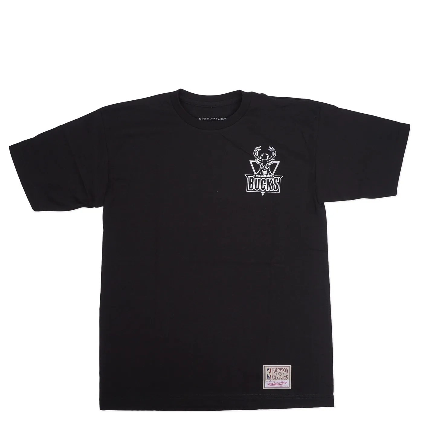 MITCHELL &amp; NESS MILWAUKEE BUCKS OVERLAP TEE  