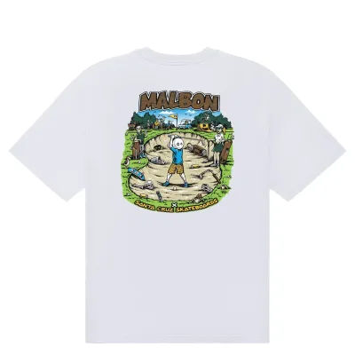 MALBON GOLF BERMUDA BUNKER POCKET TEE   