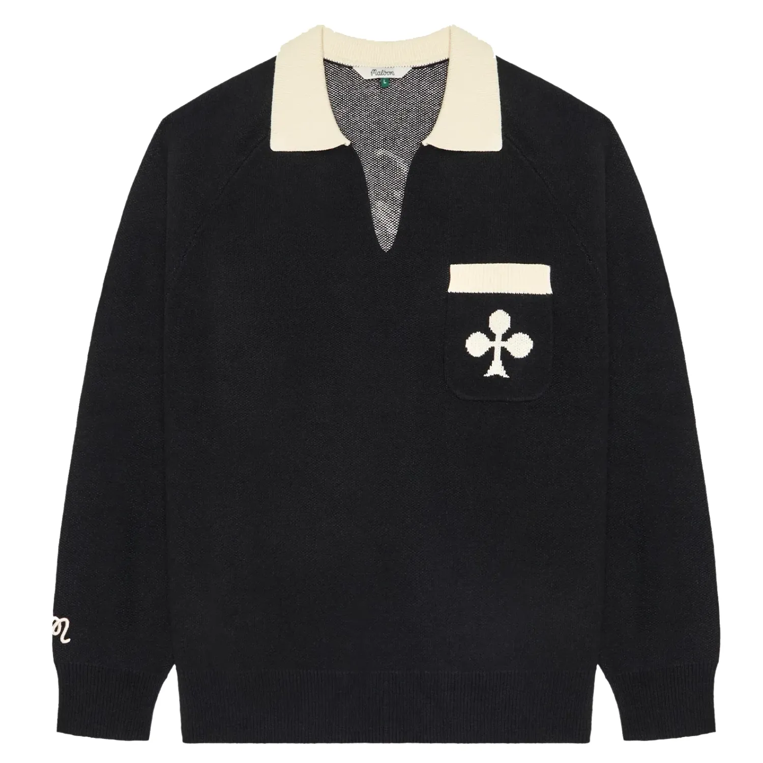 MALBON GOLF KING OF CLUBS SWEATER   