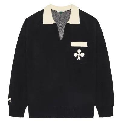 MALBON GOLF KING OF CLUBS SWEATER MALBON GOLF KING OF CLUBS SWEATER