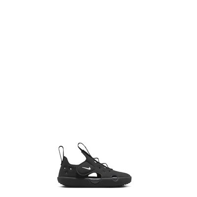 Nike Sunray Protect 4 toddler sandals black white side view