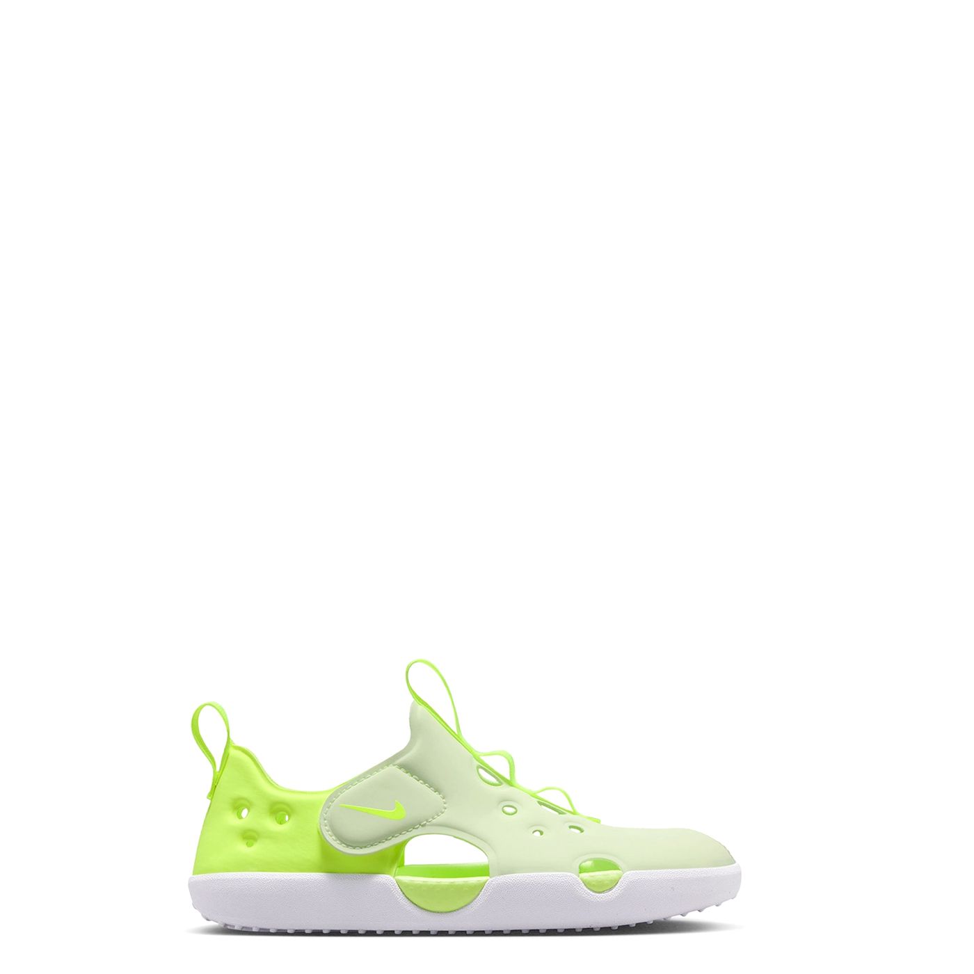 Nike Sunray Protect 4 (PS) little kids’ sandals Volt Tint Volt Ice side view