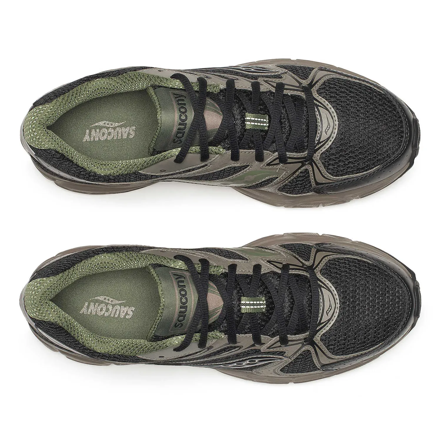 Saucony Ride Millennium Disrupt Olivine Black Sneakers Men\'s Shoes S70812-80 Saucony Ride Millennium Disrupt Olivine / Black - Jan 2026  main image 2