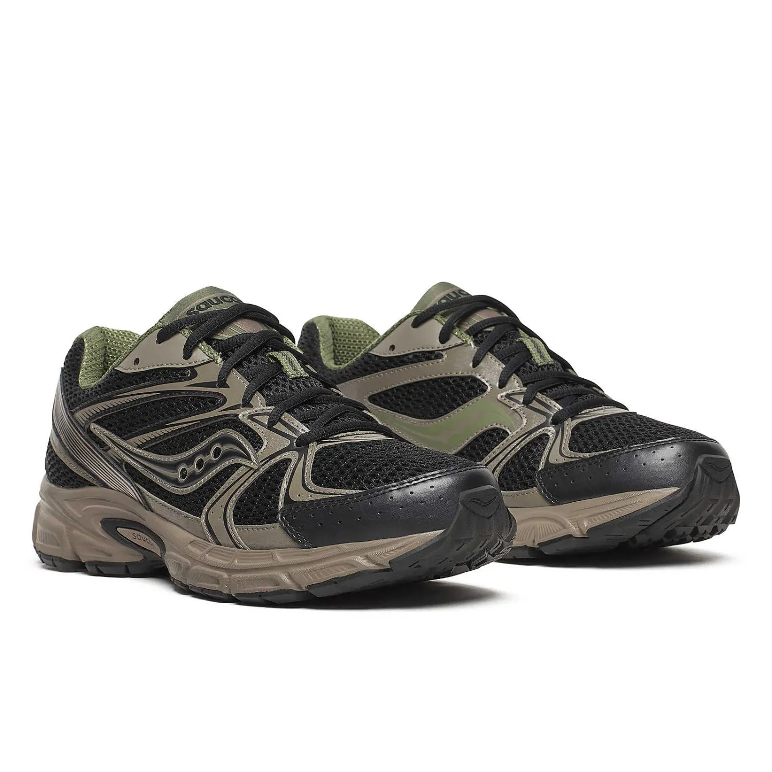 Saucony Ride Millennium Disrupt Olivine Black Sneakers Men\'s Shoes S70812-80 Saucony Ride Millennium Disrupt Olivine / Black - Jan 2026  main image 3