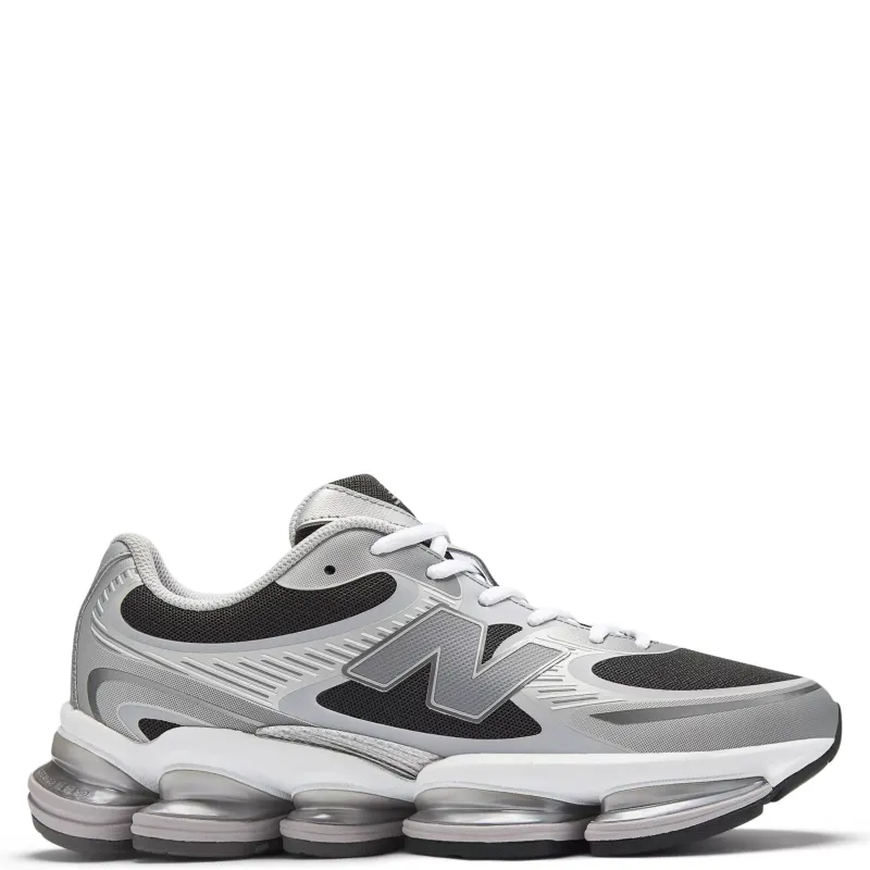 Lateral view highlighting sculpted ABZORB sole unit and printed N branding