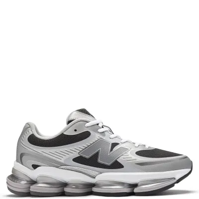 Lateral view highlighting sculpted ABZORB sole unit and printed N branding