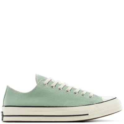 Side profile of Converse Chuck 70 in Thyme Again with egret midsole