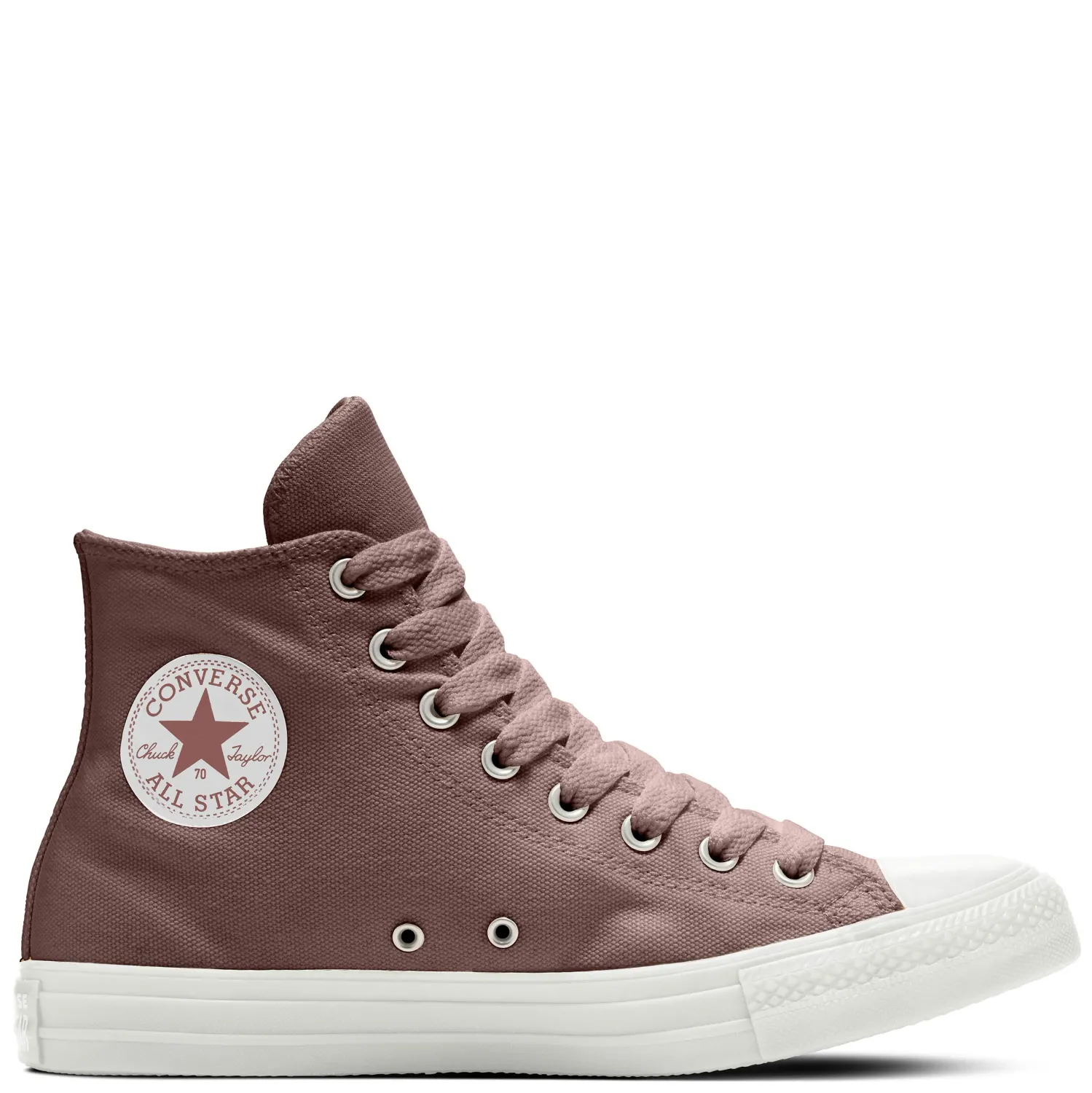 Side profile of Converse Chuck Taylor All Star Heavy Canvas in Trail Mixed/Red Cedar