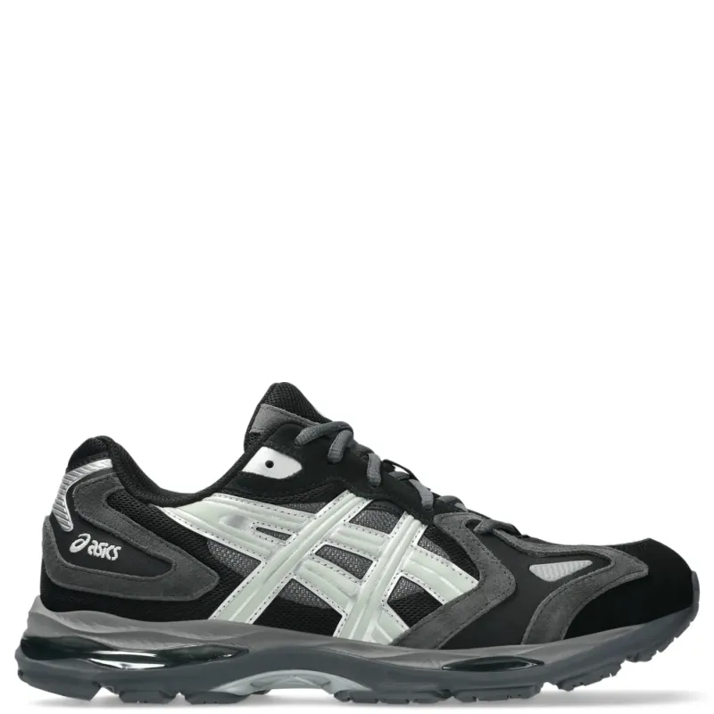 Right side profile displaying Sage Frost ASICS stripe detailing