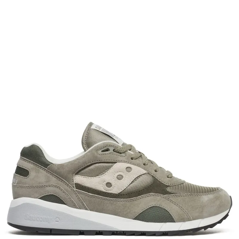 Lateral side view of Saucony Shadow 6000 in Laurel Oak