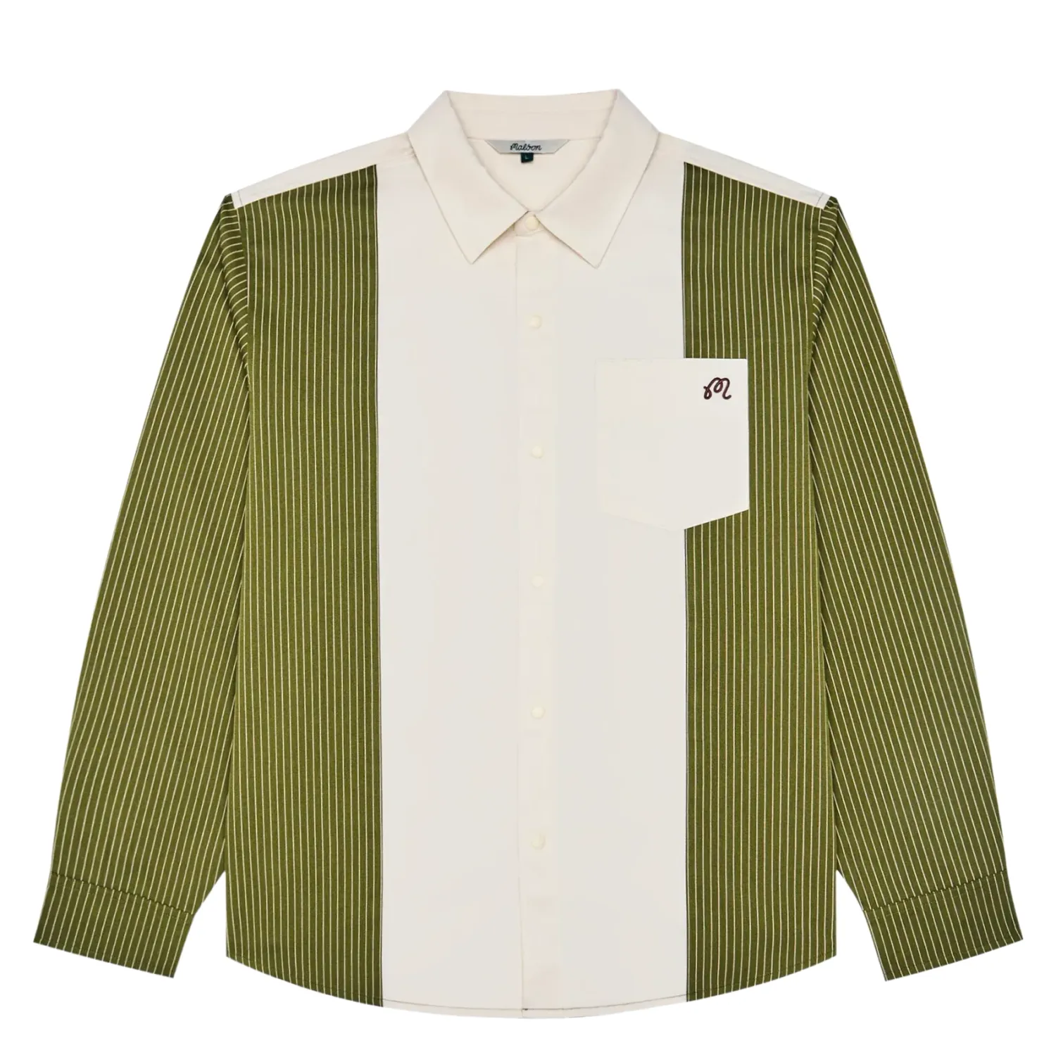 Product flat lay of Montecristo Shirt highlighting collar and pocket detail