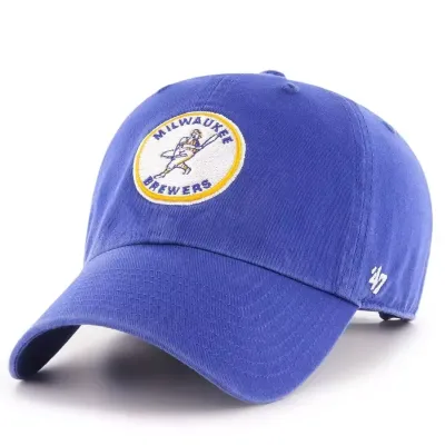 ’47 BRAND MILWAUKEE BREWERS BARRELMAN CLEAN UP HAT