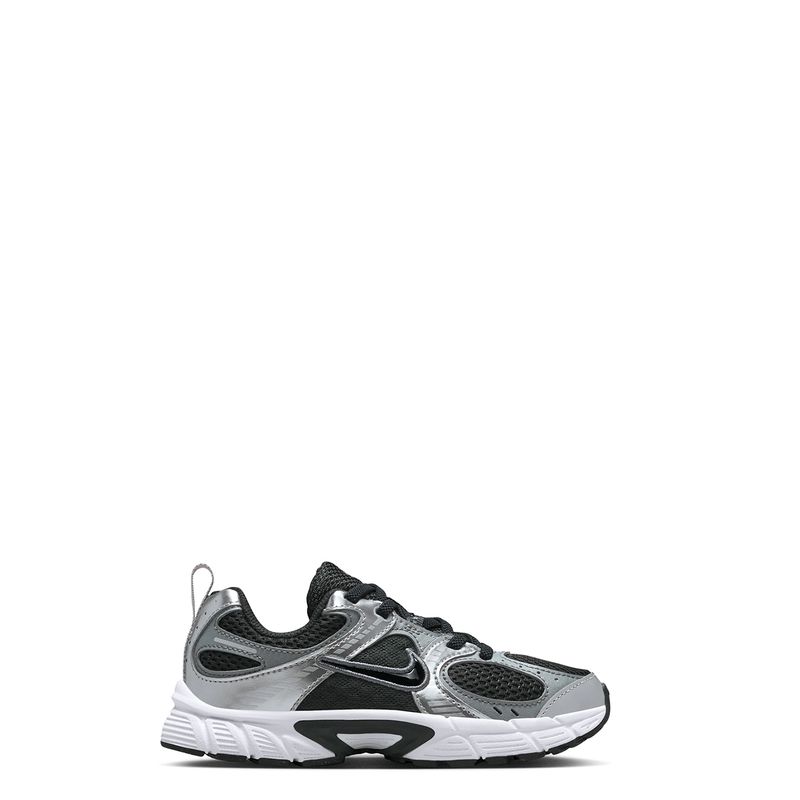 Full lateral profile of Nike V5 RNR PS in Black/Black-Anthracite-Smoke Grey