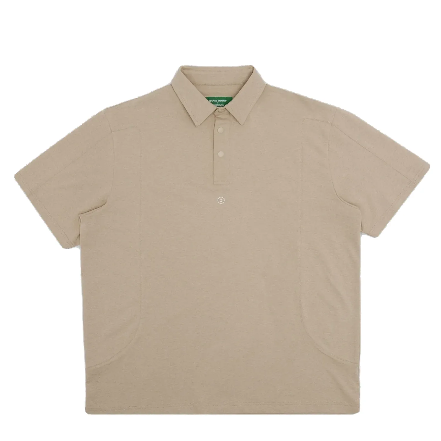 Front flat lay of desert Coordinator Polo.