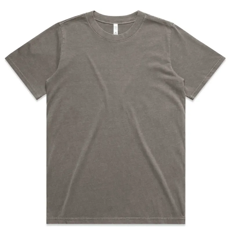 Front Flat Lay Of ASColour Women’s Heavy Faded Tee.