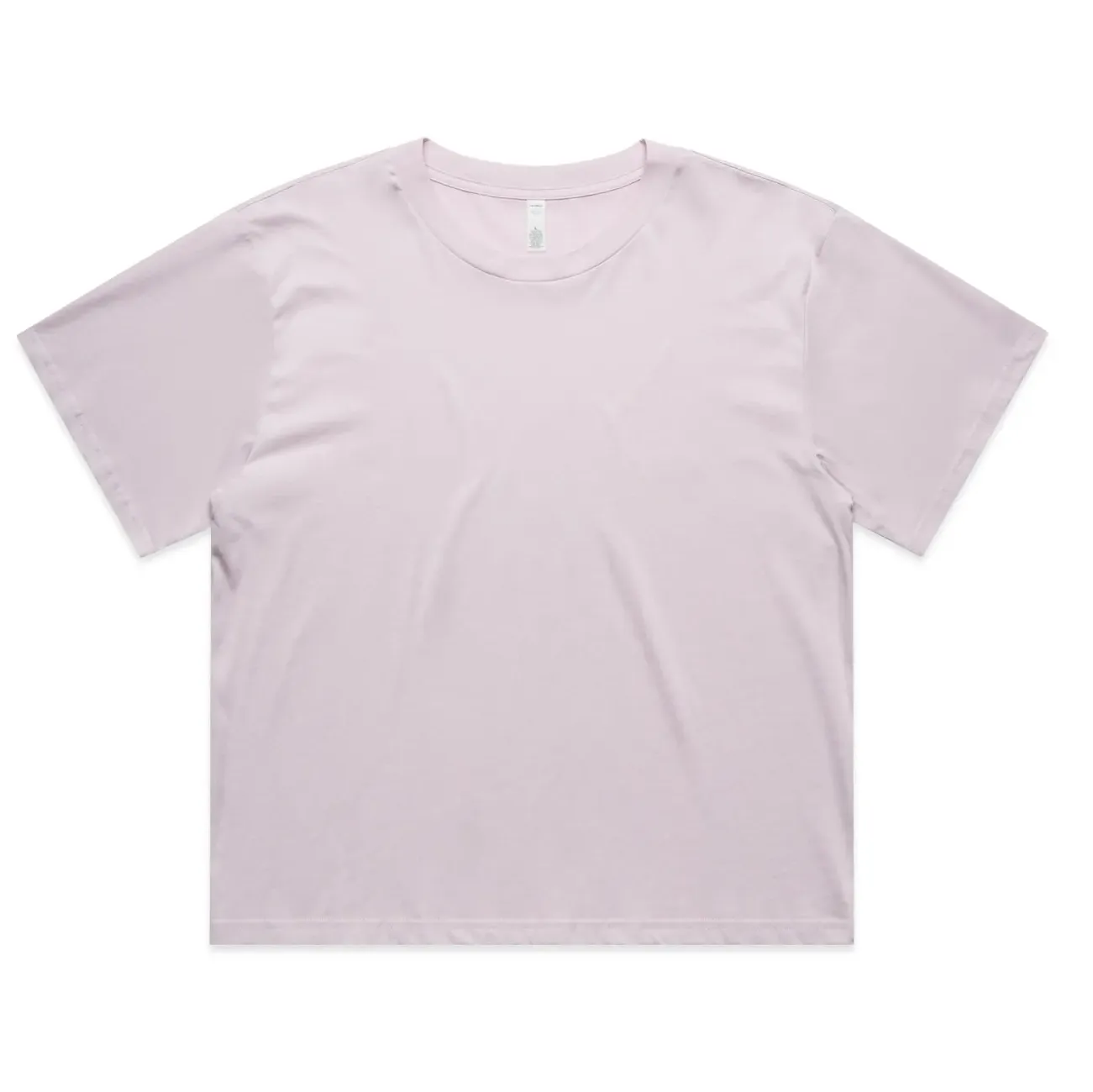 Front Flat Lay Of ASColour Women’s Martina Crop Tee.