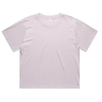 Front Flat Lay Of ASColour Women’s Martina Crop Tee.
