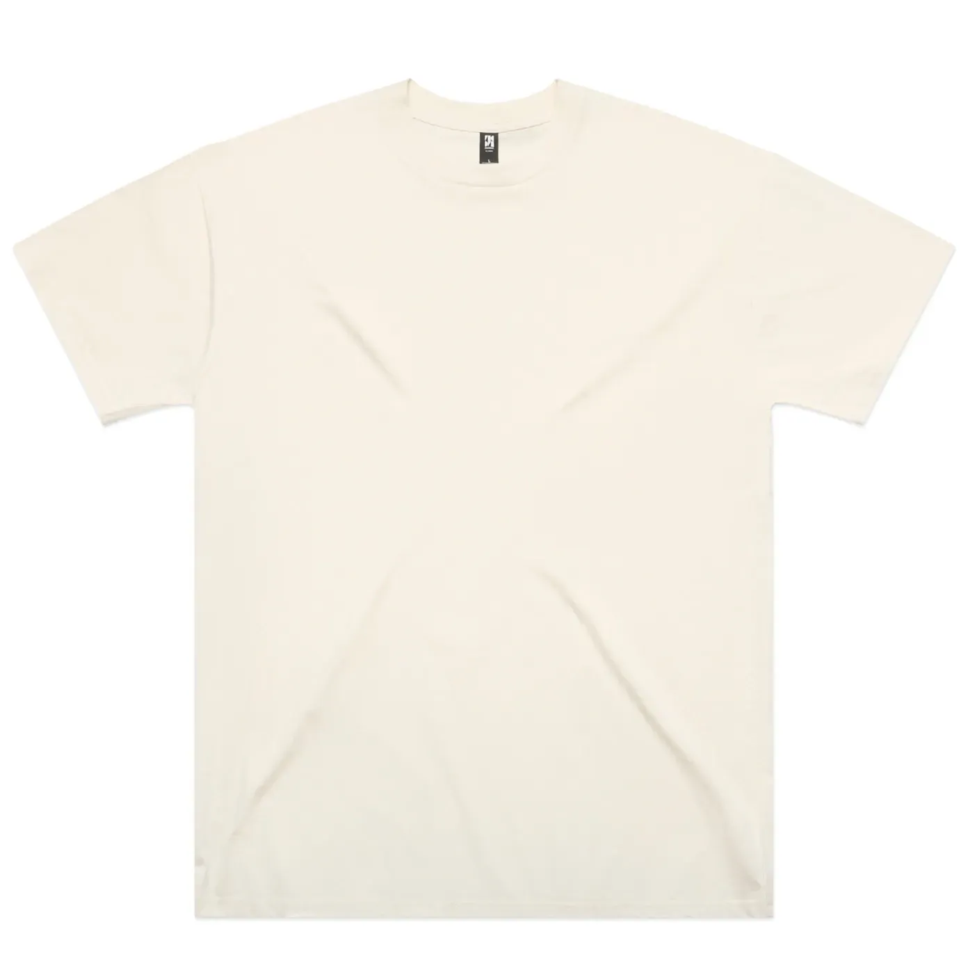 Front Flat Lay Of ASColour Classic Oversized Tee.