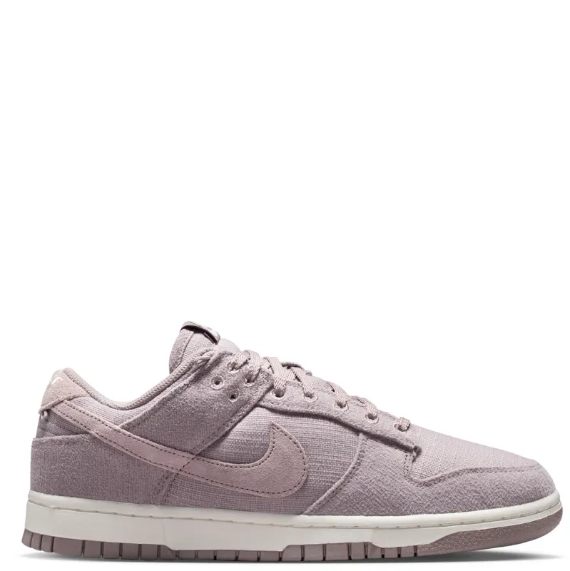 Medial side profile showing classic Dunk paneling and Sail midsole