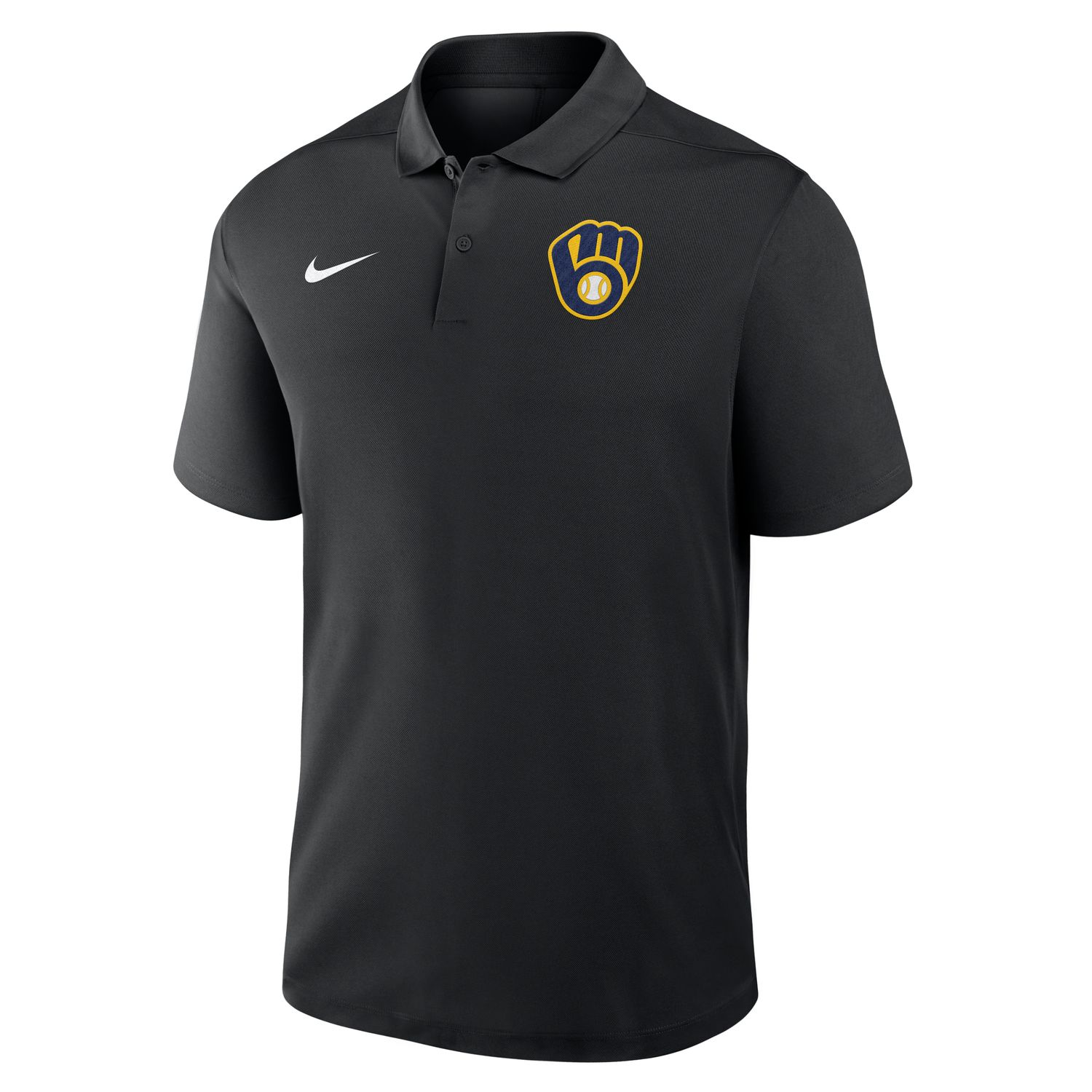 NIKE MILWAUKEE BREWERS VICTORY POLO SHIRT
