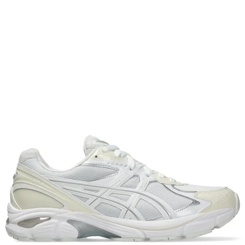 Side profile of ASICS GT-2160 emphasizing stability features, GEL cushioning, and streamlined retro runner design.