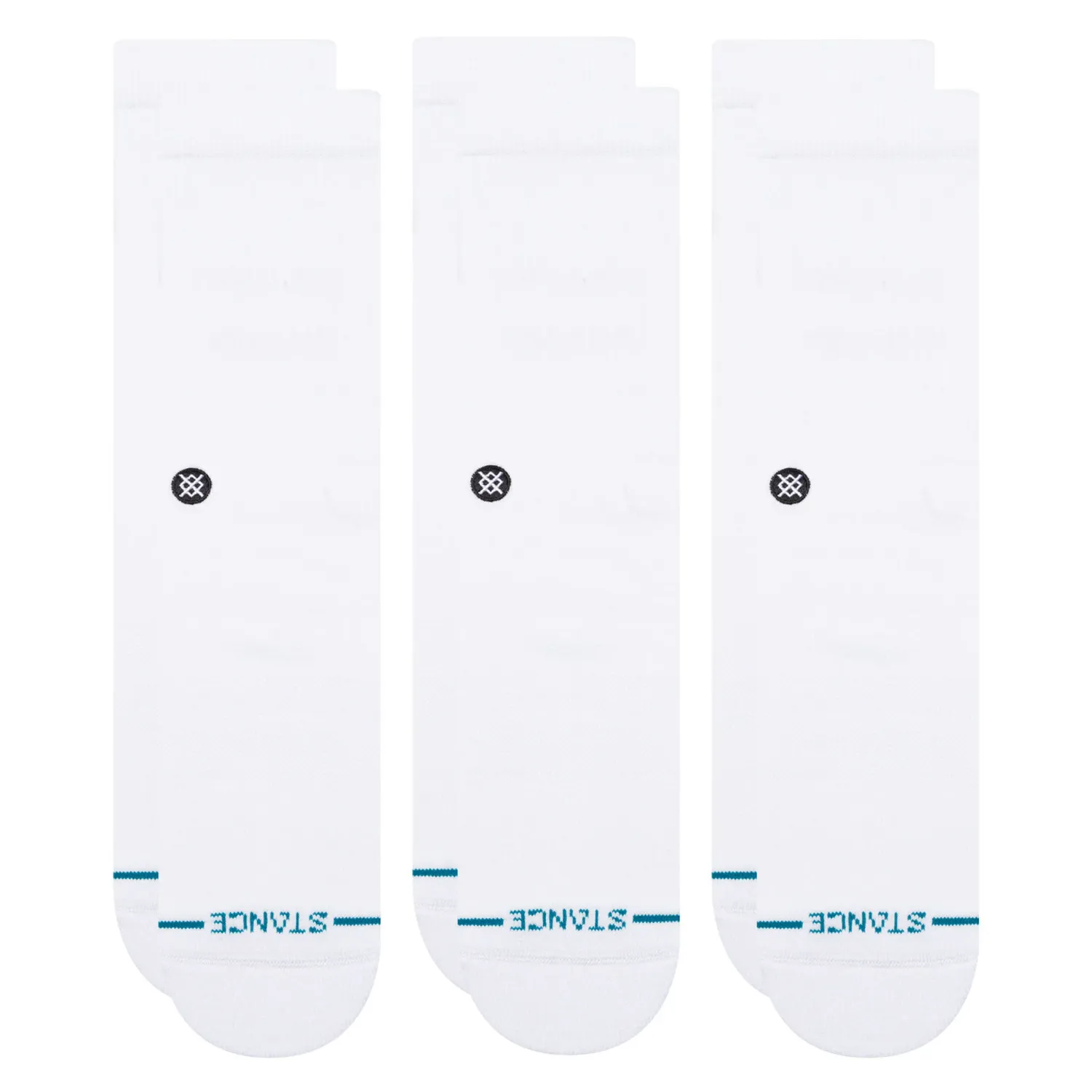 STANCE ICON 3-PACK CREW SOCKS
