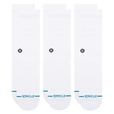 STANCE ICON 3-PACK CREW SOCKS