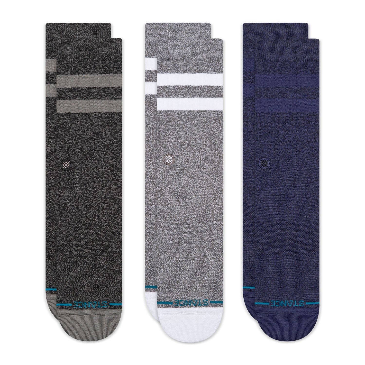 STANCE THE JOVEN COTTON CREW SOCKS 3-PACK
