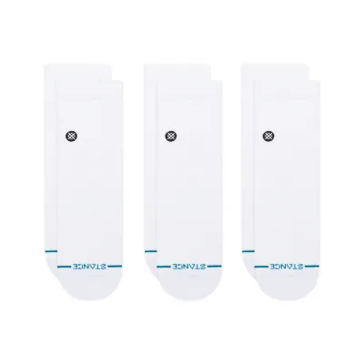 STANCE ICON QUARTER SOCKS 3-PACK