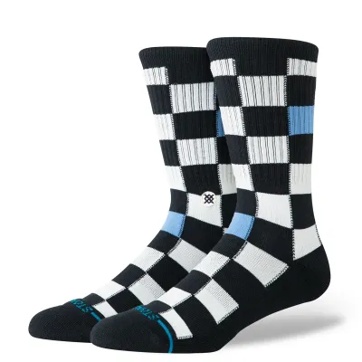 STANCE CHEF CHECK COTTON CREW SOCKS