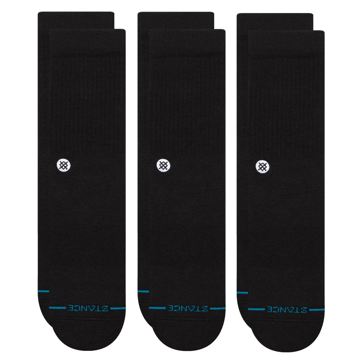 STANCE ICON 3-PACK CREW SOCKS