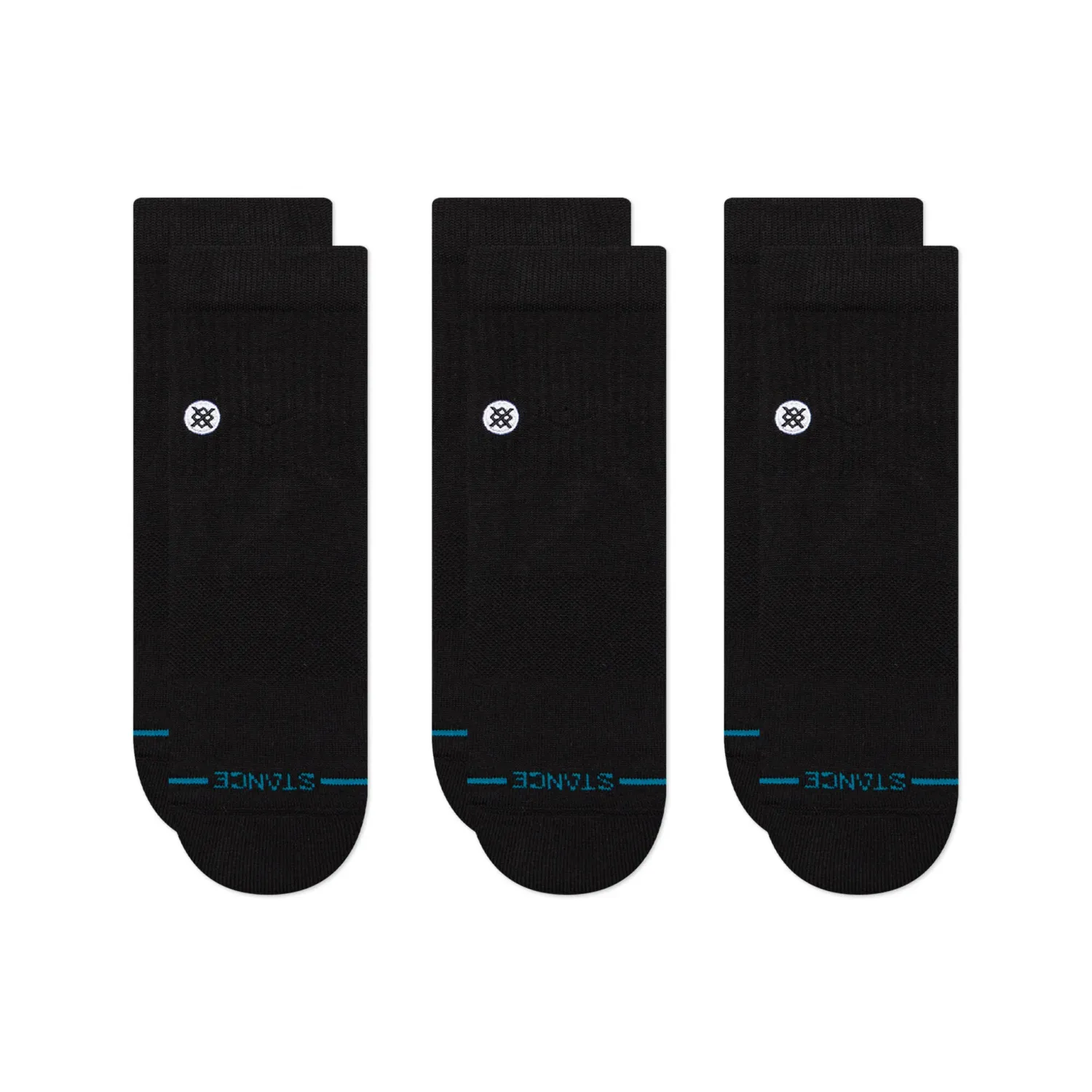 STANCE ICON QUARTER SOCKS 3-PACK