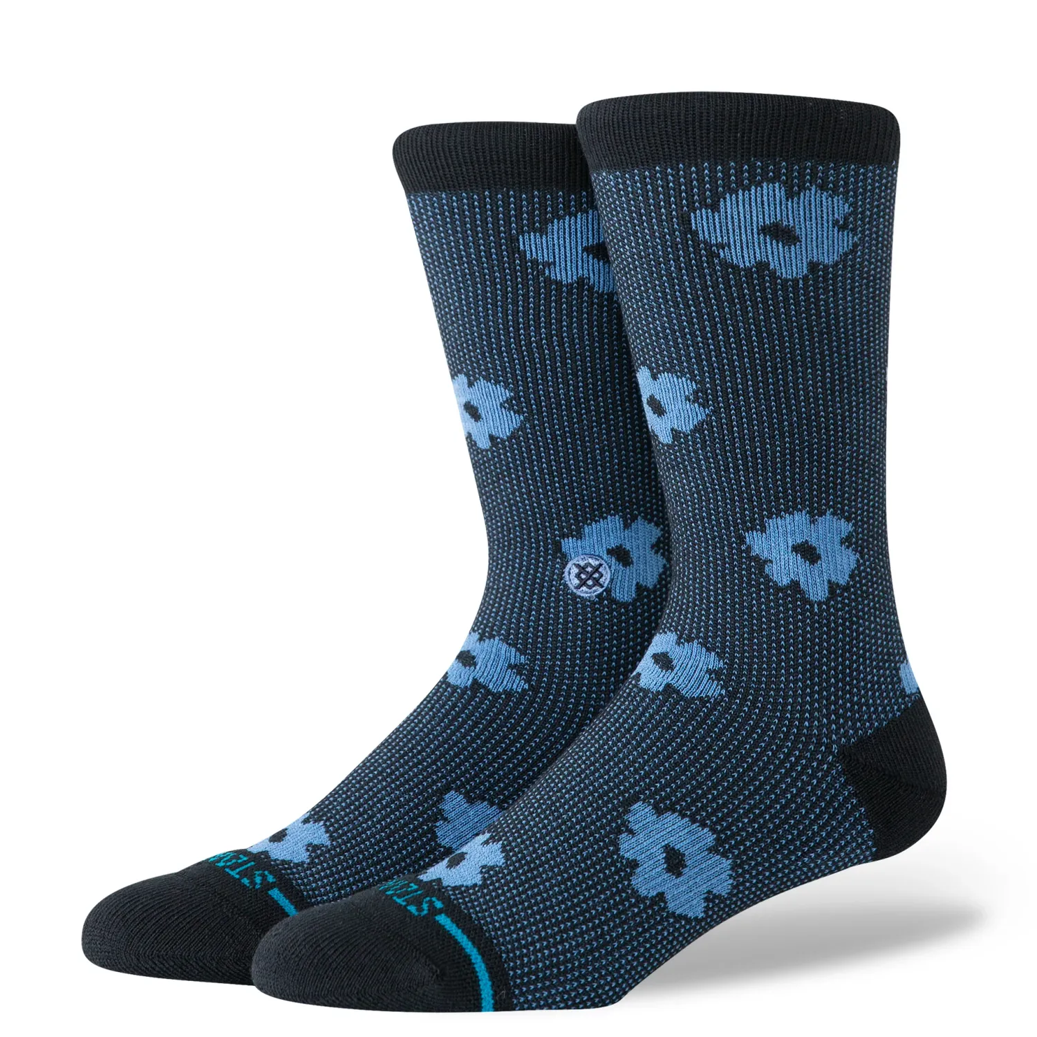 STANCE DIGITAL DAISY COTTON CREW SOCKS
