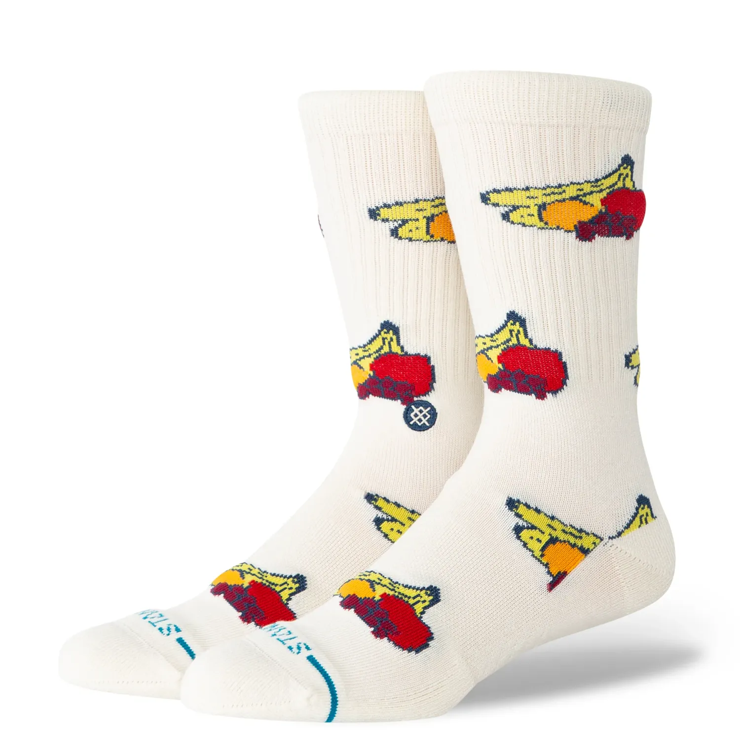 STANCE FRUITS COTTON CREW SOCKS