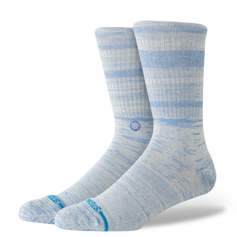 STANCE MARLED COTTON CREW SOCKS