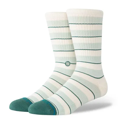 STANCE STRIPED IT COTTON CREW SOCKS