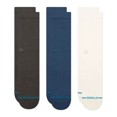 STANCE ICON 3-PACK CREW SOCKS