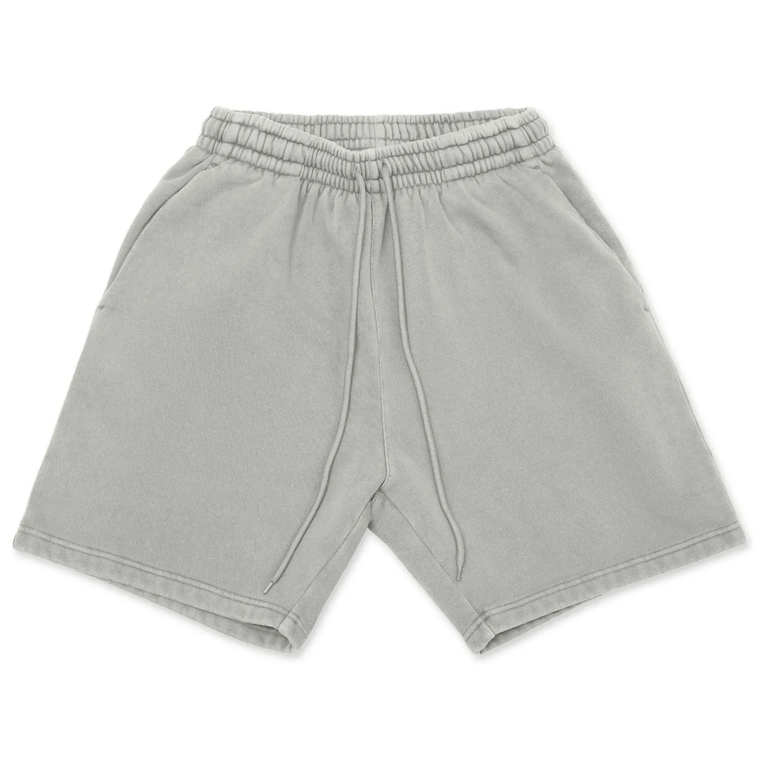 Cotton Collective Dunk short in ultimate grey with drawstring waist, soft fleece fabric, and relaxed fit