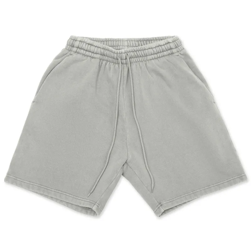 Cotton Collective Dunk short in ultimate grey with drawstring waist, soft fleece fabric, and relaxed fit