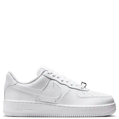 Nike Women’s Air Force 1 ’07 medial side view with tonal stitching and minimalist design