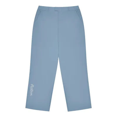 Flat front product shot of Malbon Golf Magnolia Pant in Windward Blue

