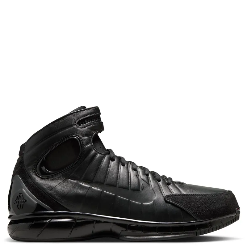Medial side view of Huarache 2K4 OT with perforations and streamlined paneling