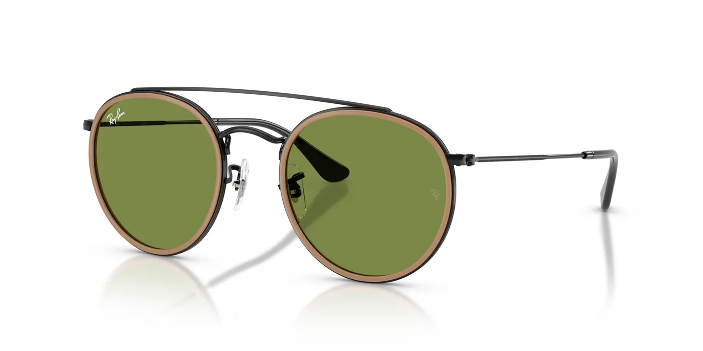 RAY-BAN ROUND DOUBLE BRIDGE SUNGLASSES