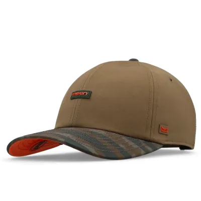 Melin The Legend HYDRO performance dad hat in Everglade camo angled front view