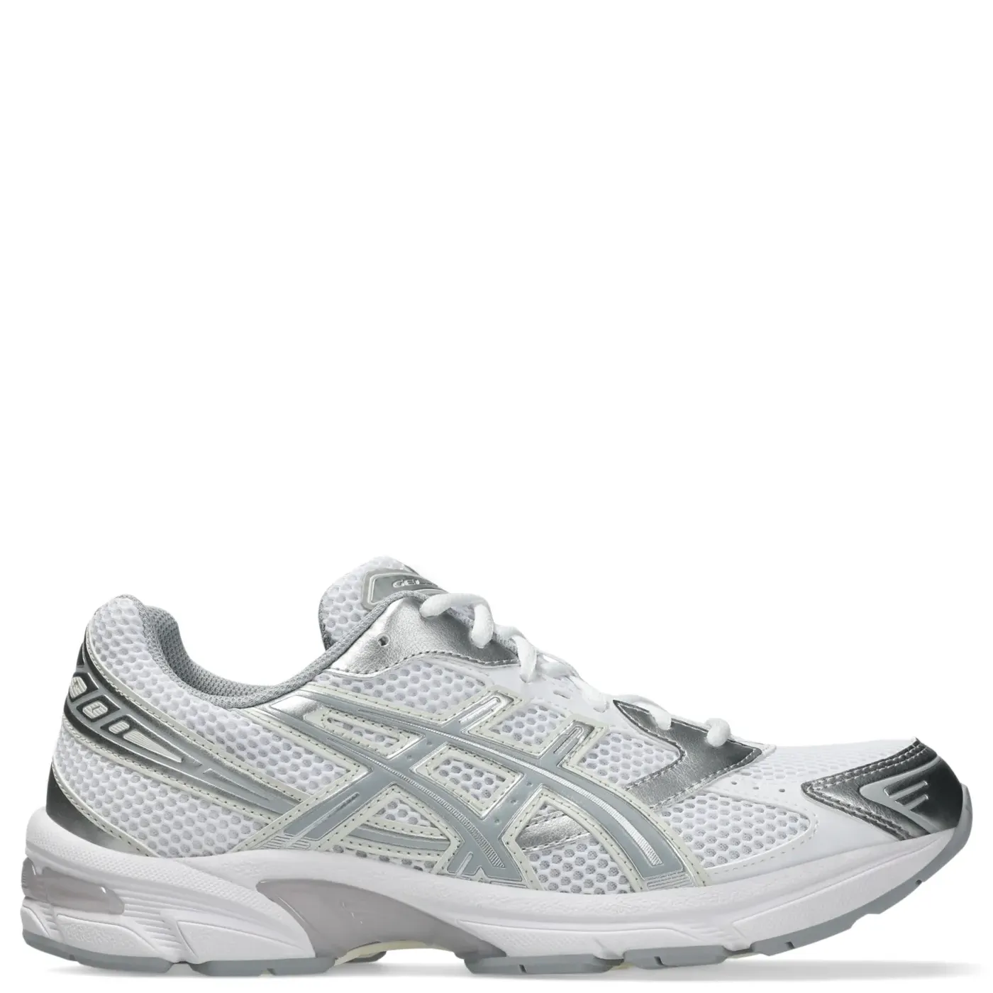Right side profile of ASICS GEL-1130 highlighting heritage running-inspired design and breathable mesh panels.